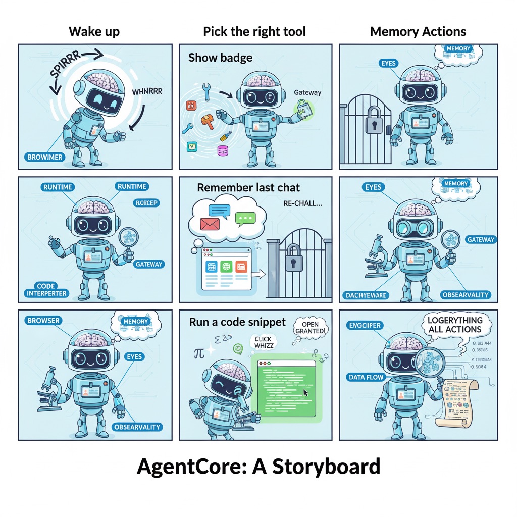 AgentCore Pricing Overview Diagram
