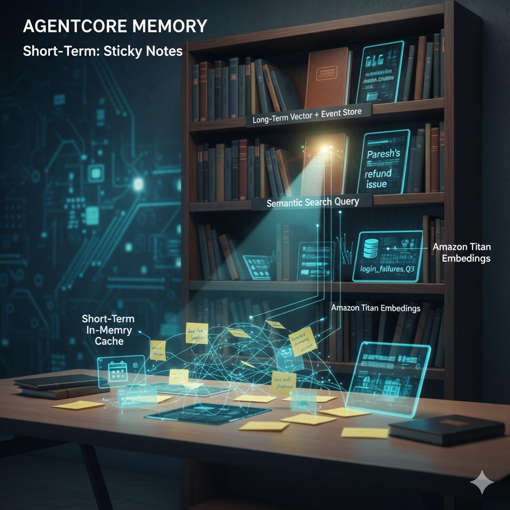 AgentCore Memory Architecture