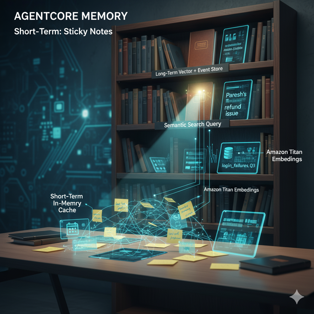AgentCore Memory Architecture